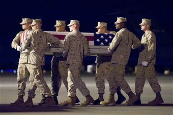 Dignified Transfer at Dover AFB